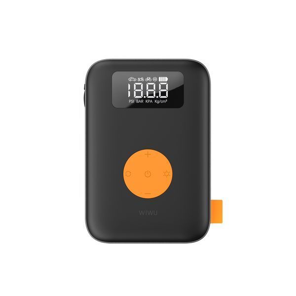 Автомобільний насос WIWU Portable Cordless Tire inflator Wi-Ai003 Black 605744599 фото