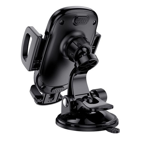 Автодержатель для телефона BOROFONE BH37 Route push type suction cup car holder Black 777315290 фото