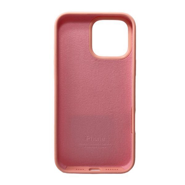Чохол для смартфона Silicone Full Case AA Open Cam for Apple iPhone 16 Pro Max 37,Grapefruit 747663106 фото