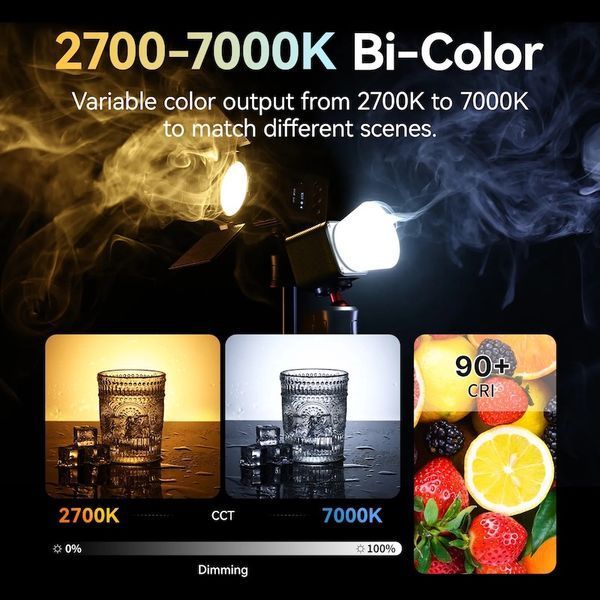 Відеосвітло Ulanzi L3 RGB COB Fill Light, 5W (UV-L052GBB1 L3 RGB) 862499359 фото