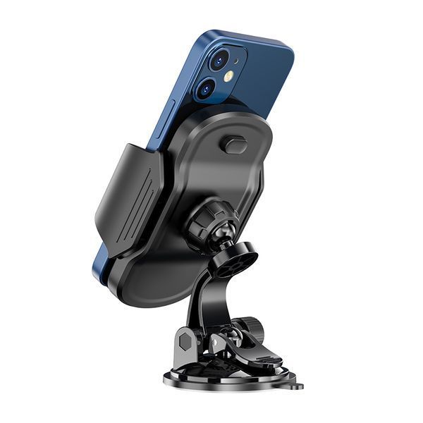 Автодержатель для телефона HOCO CA82 Just fast suction cup car holder Black 482851834 фото