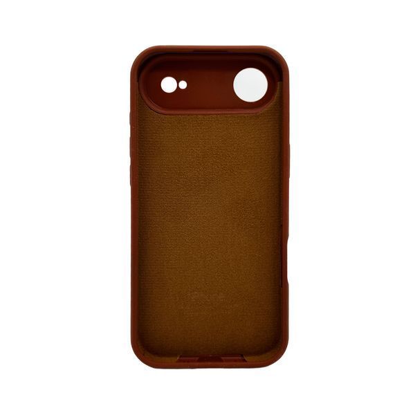 Чохол для смартфона Silicone Full Case AA Camera Protect for Apple iPhone 17 Air 42,Saddle Brown 328698125 фото