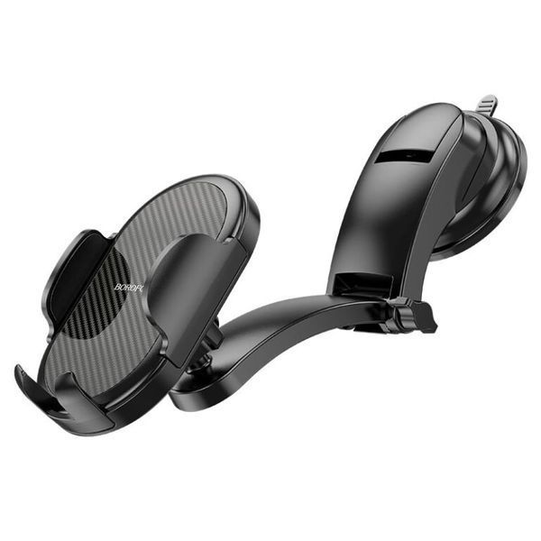 Автодержатель для телефона BOROFONE BH73 Charm press type center console car holder Black 822845257 фото