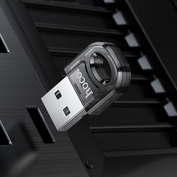 Адаптер Bluetooth HOCO UA28 USB BT adapter Black 816461380 фото