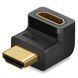 Адаптер UGREEN HDMI 4K Adapter Male to Female Up-angled 834326116 фото 1