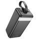 Зовнішній акумулятор HOCO J123C Element 22.5W+PD20W fully compatible power bank with digital display(60000mAh) Black 549450812 фото 6