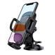 Автодержатель для телефона BOROFONE BH37 Route push type suction cup car holder Black 777315290 фото 6