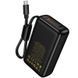 Зовнішній акумулятор HOCO Q53 Skillful PD65W power bank(12000mAh) Black 946442456 фото 6