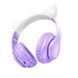 Бездротові накладні навушники HOCO W42 Cat ears BT headphones Purple Grape 838881956 фото 1