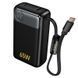 Зовнішній акумулятор HOCO Q53 Skillful PD65W power bank(12000mAh) Black 946442456 фото 1