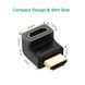 Адаптер UGREEN HDMI 4K Adapter Male to Female Up-angled 834326116 фото 5