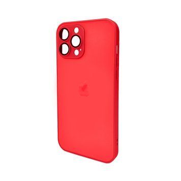 Чохол для смартфона AG Glass Matt Frame Color Logo for Apple iPhone 13 Pro Max Coke Red 342774774 фото