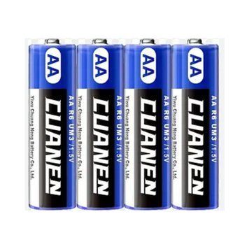 Батарейка Cuanen LR6/AA Super Heavy Duty (4шт) 285069211 фото