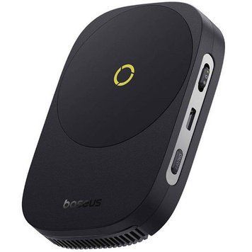 Беспроводное зарядное устройство с кулером для мобильного Baseus MagPro II Series Ultra-Thin Magnetic Phone Cooler (with Wireless Charger) Cosmic Black 464914411 фото