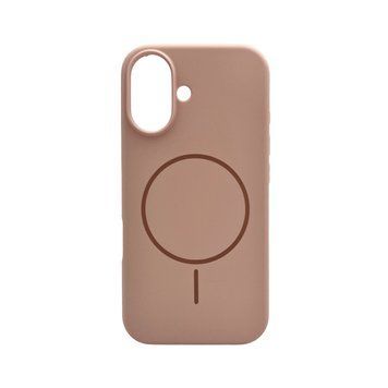 Чохол для смартфона Cosmic Silicone Case Magnetic for Apple iPhone 16 19,Pink Sand 667051721 фото