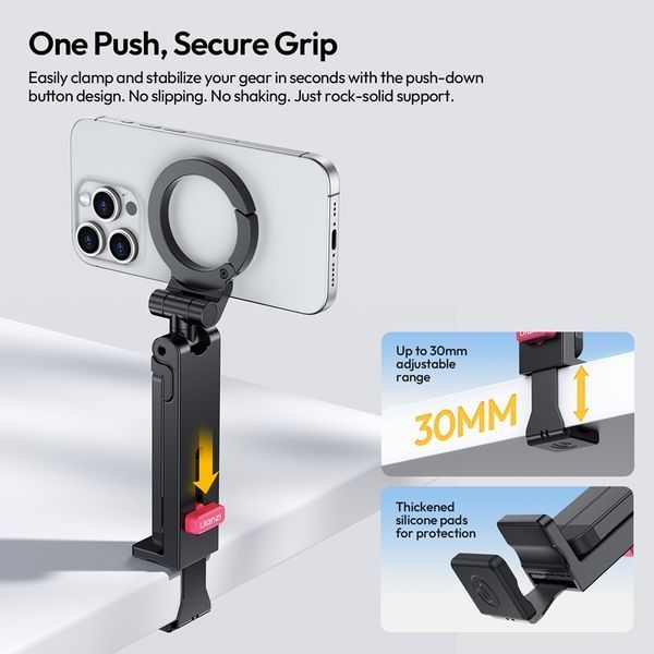 Тримач для телефону Ulanzi MA88 MagLock Phone Holder Mount Black 274601310 фото