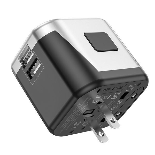 УЗП HOCO AC5 Level dual port universal conversion charger Black 470145586 фото