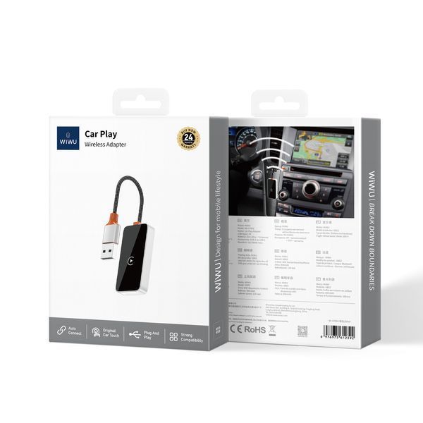 Адаптер WIWU CarPlay Adapter Wi-CP002 Gray 991516765 фото