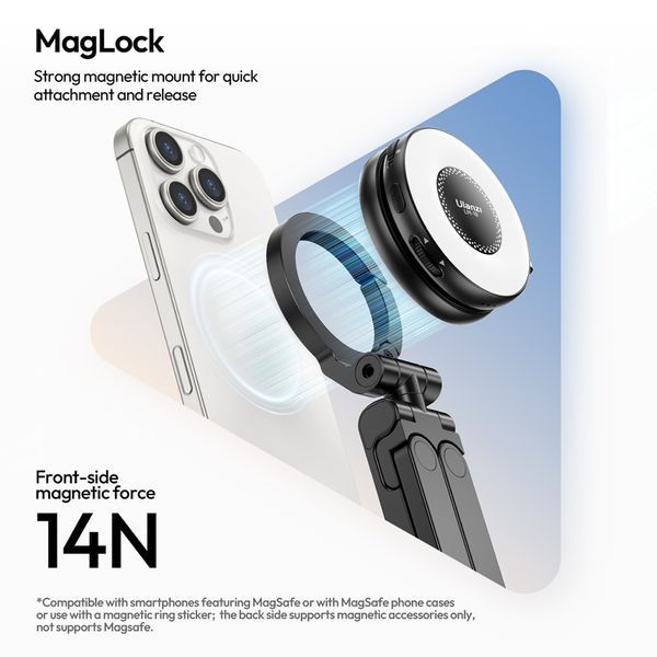 Тримач для телефону Ulanzi MA88 MagLock Phone Holder Mount Black 274601310 фото