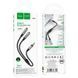 Аудіокабель HOCO UPA21 3.5mm male to 2*3.5mm female, nylon braid, 0.25m, Metal Gray 782401332 фото 9