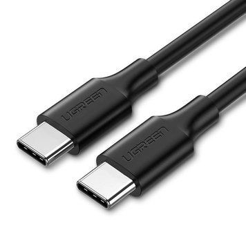 Кабель UGREEN US286 USB-C 2.0 M/M Cable 2m (Black) (UGR-10306) 102122788 фото