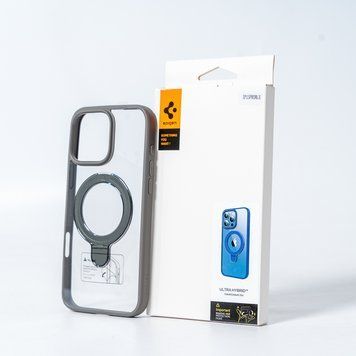 Чехол для смартфона Spigen AAA Magnetic Ring for Apple iPhone 16 Pro Max Grey 534937549 фото