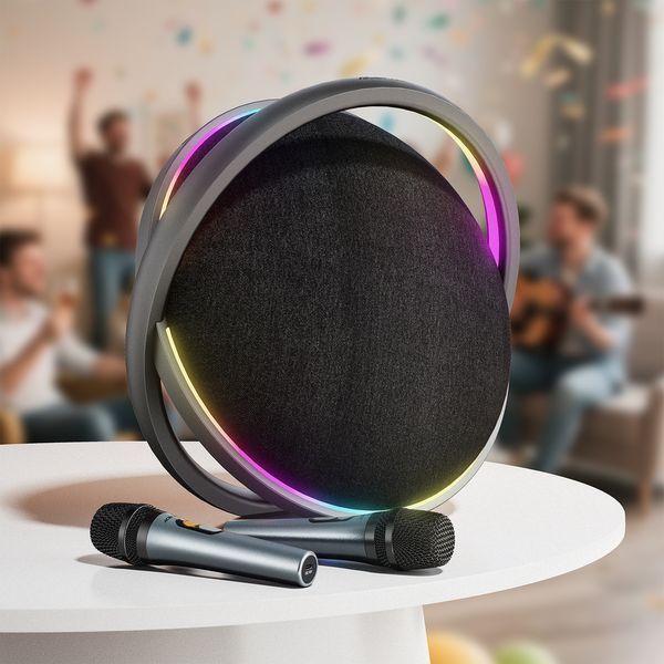 Портативна колонка ACEFAST K5 Max portable wireless speaker, 220W, IPX4, Black 284461003 фото