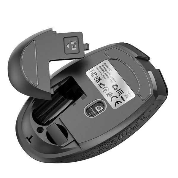 Маніпулятор миша BOROFONE BG7 Platinum 2.4G business wireless mouse Black 849114151 фото