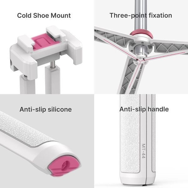 Штатив Ulanzi Vijim Multi-functional Mini Tripod White (UV-2503A MT-44 white) 610345460 фото