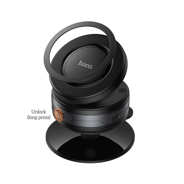 Автотримач для телефона HOCO H87 Dragon electric suction cup magnetic holder(universal) 312379290 фото