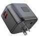 Мережевий зарядний пристрій BOROFONE BAC13 Leader 3-port PD20W(1C2A) universal conversion charger Black 953768068 фото 5
