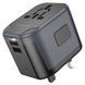 Мережевий зарядний пристрій BOROFONE BAC13 Leader 3-port PD20W(1C2A) universal conversion charger Black 953768068 фото 3