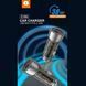 Автомобільний зарядний пристрій WUW-C185 PD20W+QC3.0 black 982013756 фото 4