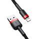 Кабель Baseus Cafule Cable USB For iP 2A 3m Red+Black 694518702 фото 2