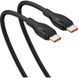 Кабель Baseus Pudding Series Fast Charging Cable Type-C to Type-C 100W 1.2m Cluster Black 108294939 фото 4