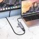 USB-хаб HOCO HB27 Type-C multi-function converter(HDTV+USB3.0+USB2.0*2+PD) Metal Gray 107530822 фото 6