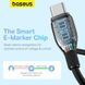 Кабель Baseus Pudding Series Fast Charging Cable Type-C to Type-C 100W 1.2m Cluster Black 108294939 фото 8