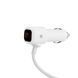 Автомобильное зарядное устройство HOCO Z13 LCD one-pull-three car charger Silver 926342325 фото 4
