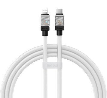 Кабель Baseus CoolPlay Series Fast Charging Cable Type-C to iP 20W 1m White 778391207 фото