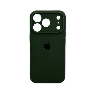 Чохол для смартфона Silicone Full Case AA Camera Protect for Apple iPhone 17 Pro Max 31,Dark Green 998876542 фото