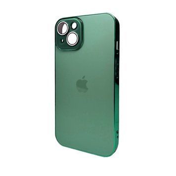 Чохол для смартфона AG Glass Sapphire Frame MagSafe Logo for Apple iPhone 15 Cangling Green 264008092 фото