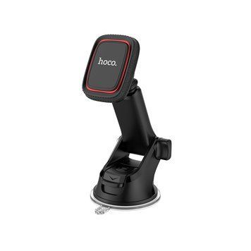 Автотримач для телефона HOCO CA42 Cool Journey in-car dashboard holder with stretch rod Black/Red 449995950 фото