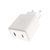 Мережевий зарядний пристрій WUW-C189 PD 20W Charger USB C + USB C white 378440406 фото