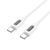 Кабель BOROFONE BX114 Structure 60W silicone charging data cable C to C White 488290642 фото