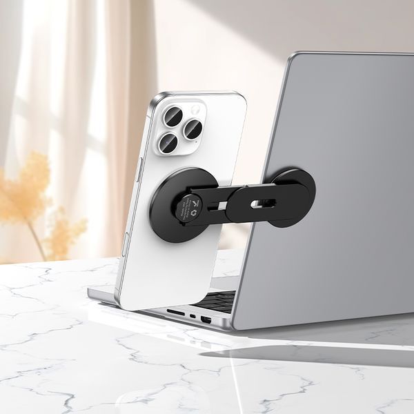 Автотримач для телефона HOCO H93 Stable magnetic case screen holder(display screen) Black 246125862 фото