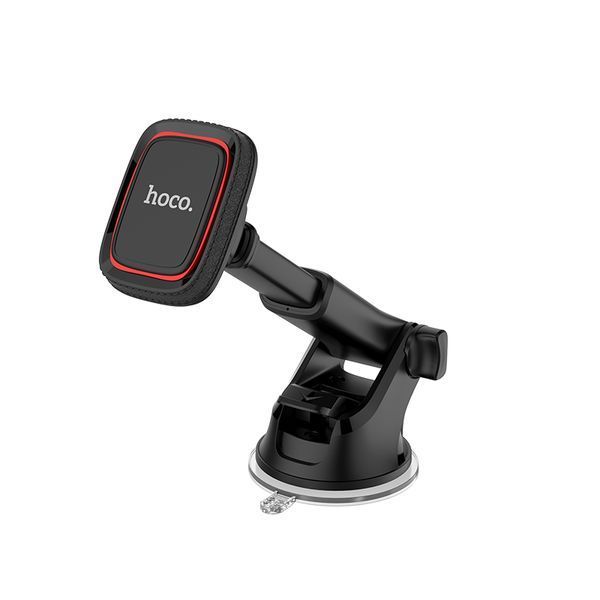 Автодержатель для телефона HOCO CA42 Cool Journey in-car dashboard holder with stretch rod Black/Red 449995950 фото