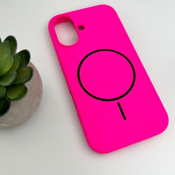 Чехол для смартфона Cosmic Silicone Case Magnetic for Apple iPhone 16 52,Shiny Pink 129088270 фото