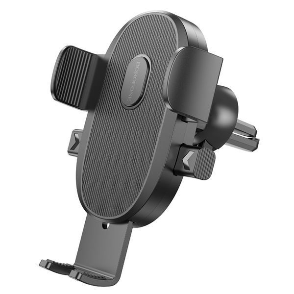 Автодержатель для телефона BOROFONE BH92 Grand one-button car holder(air outlet) Black 511209118 фото