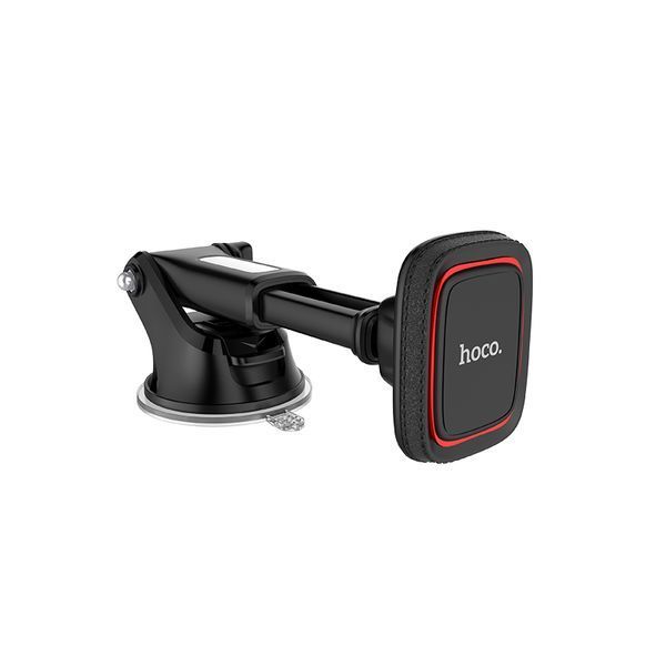Автодержатель для телефона HOCO CA42 Cool Journey in-car dashboard holder with stretch rod Black/Red 449995950 фото