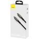 Кабель Baseus Tungsten Gold Fast Charging Data Cable Type-C to iP PD 20W 1m Black 104032307 фото 2